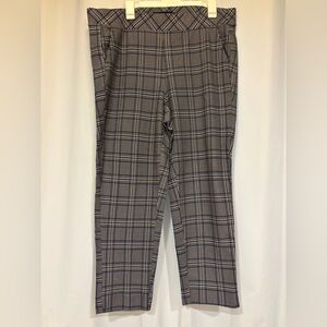 Torrid Black Blue Houndstooth Trouser Pants